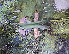 Gray Day on the River 1909 - Frederick Carl Frieseke reproduction oil painting