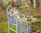 Breakfast in the Garden 1911 - Frederick Carl Frieseke