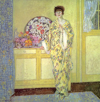 The Yellow Room 1913 - Frederick Carl Frieseke reproduction oil painting