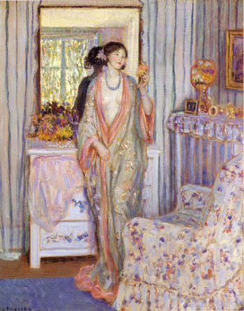 The Robe 1913 - Frederick Carl Frieseke reproduction oil painting