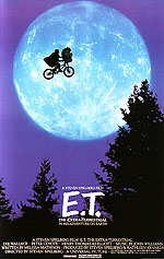 E.T. THE EXTRA-TERRESTRIAL, STEVEN SPIELBERG, 1982 - Classic-Movie-Posters reproduction oil painting