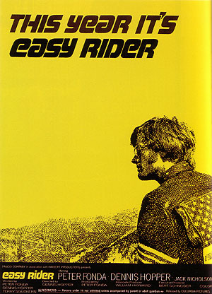 EASY RIDER, DENNIS HOPPER, 1969 - Classic-Movie-Posters reproduction oil painting