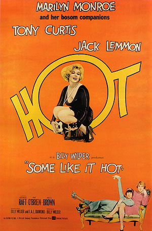 SOME LIKE IT HOT, BILLY WILDER, 1959 - Classic-Movie-Posters reproduction oil painting