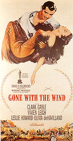 GONE WITH THE WIND, VICTOR FLEMING, 1939 - Classic-Movie-Posters reproduction oil painting