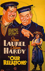 OUR RELATIONS, 1936 - Classic-Movie-Posters