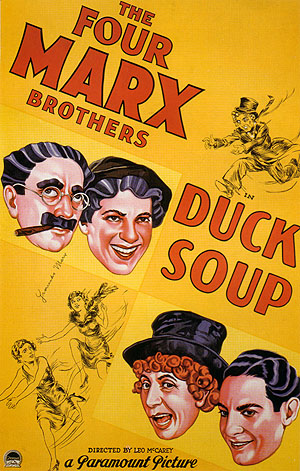 DUCK SOUP, 1933 - Classic-Movie-Posters reproduction oil painting