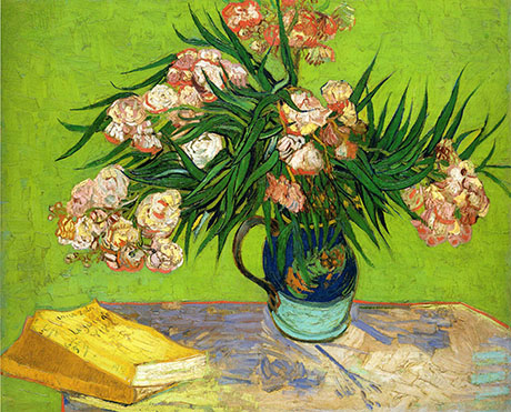 Oleanders, 1888 - Vincent van Gogh reproduction oil painting