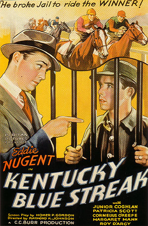 Kentucky Blue Streak, 1935 - Sporting-Movie-Posters reproduction oil painting