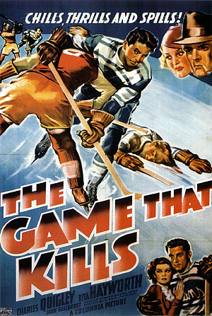 The Game That Kills, 1937 - Sporting-Movie-Posters reproduction oil painting