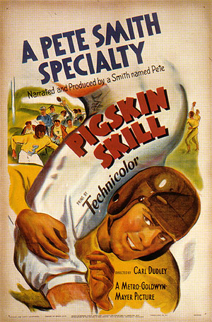 Pigskin Skill, 1937 - Sporting-Movie-Posters reproduction oil painting