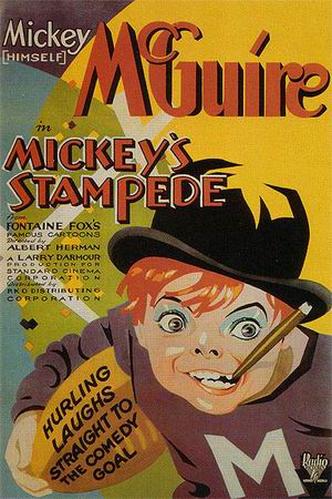 Mickey's Stampede, 1931 - Sporting-Movie-Posters reproduction oil painting