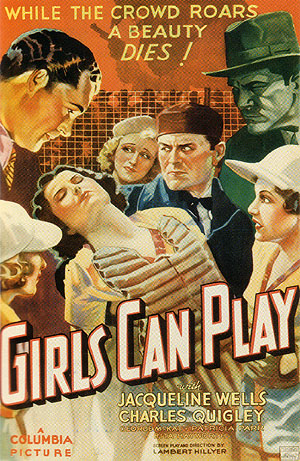 Girls Can Play, 1937 - Sporting-Movie-Posters reproduction oil painting