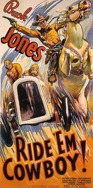 Ride 'EM Cowboy!, 1936 - Sporting-Movie-Posters reproduction oil painting