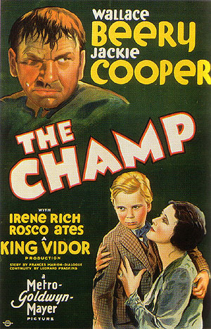 THE CHAMP, 1931 - Sporting-Movie-Posters reproduction oil painting