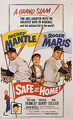 SAFE AT HOME!, 1962 - Sporting-Movie-Posters