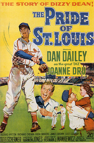 THE PRIDE OF ST.LOUIS, 1952 - Sporting-Movie-Posters reproduction oil painting