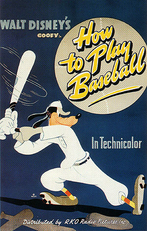 HOW TO PLAY BASEBALL, 1942 - Sporting-Movie-Posters reproduction oil painting