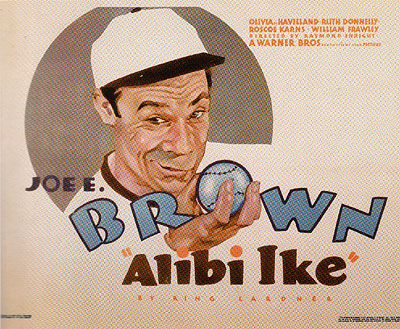 ALIBI IKE, 1935 - Sporting-Movie-Posters reproduction oil painting