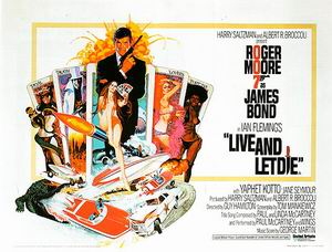 Live And Let Die, 1973 - James-Bond-007-Posters reproduction oil painting