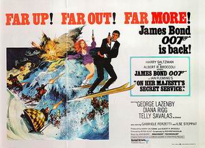On Her Majesty's Secret Service, - James-Bond-007-Posters reproduction oil painting