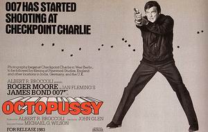 Octopussy II - James-Bond-007-Posters reproduction oil painting