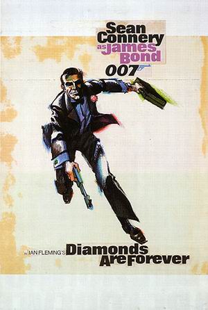 Diamonds Are Forever II - James-Bond-007-Posters reproduction oil painting