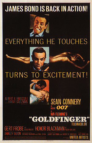 Goldfinger II - James-Bond-007-Posters reproduction oil painting