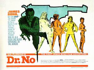 Dr. No - James-Bond-007-Posters reproduction oil painting