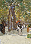 5th Avenue at Washington Square 1891 - Childe Hassam