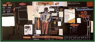 Zydeco - Jean-Michel-Basquiat reproduction oil painting