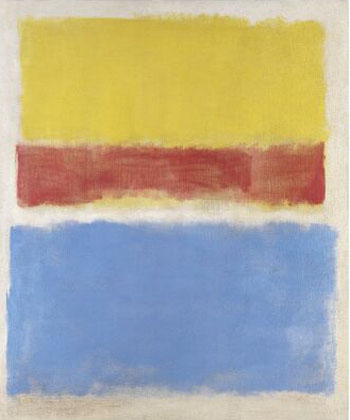 Untitled Yellow Red and Blue 1953 - Mark Rothko reproduction oil painting