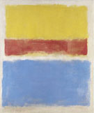 Untitled Yellow Red and Blue 1953 - Mark Rothko