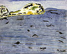 Blue Bay and Dunes - Milton Avery reproduction oil painting