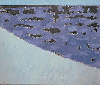 Sea Grasses and Blue Sea - Milton Avery reproduction oil painting