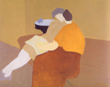 Poetry Reading - Milton Avery reproduction oil painting