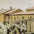 Courtyard at Via Fondazza 1954 - Georgio Morandi