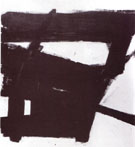 Wanamaker Block 1955 - Franz Kline reproduction oil painting