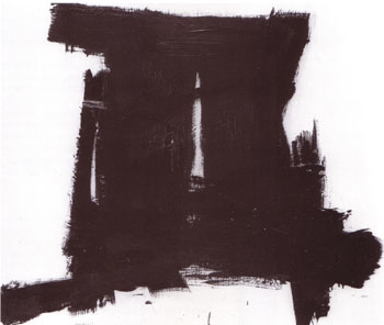 Shaft 1955 - Franz Kline reproduction oil painting