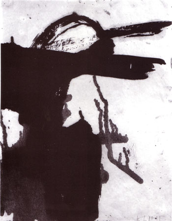 Crow Dancer 1958 - Franz Kline reproduction oil painting