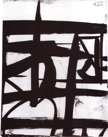 Untitled 1950 - Franz Kline reproduction oil painting