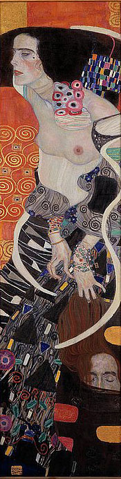 Judith II 1909 - Gustav Klimt reproduction oil painting