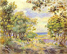 Landscape at Beaulieu 1899 - Pierre Auguste Renoir