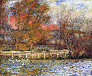 Duck Pond 1873 - Pierre Auguste Renoir