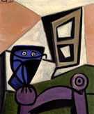 Hibou sur une Chaise 1947 - Pablo Picasso reproduction oil painting