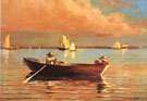 Gloucester Harbour 1873 - Winslow Homer reproduction oil painting