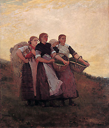 Hark the Lark 1882 - Winslow Homer reproduction oil painting