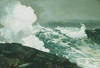 Northeaster 1895 - Winslow Homer reproduction oil painting