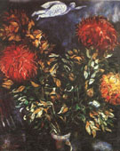 Chrysanthemums - Marc Chagall