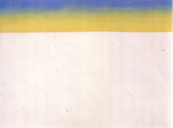Sky above Flat White Cloud II - Georgia O'Keeffe reproduction oil painting