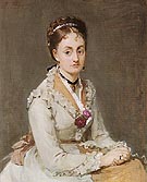Portrait of Emma 1870 - Berthe Morisot
